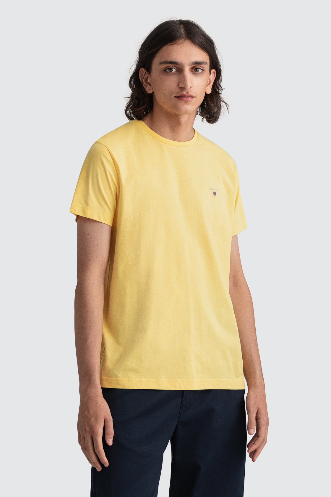 Gant Original Tee Shirt Banana Yellow