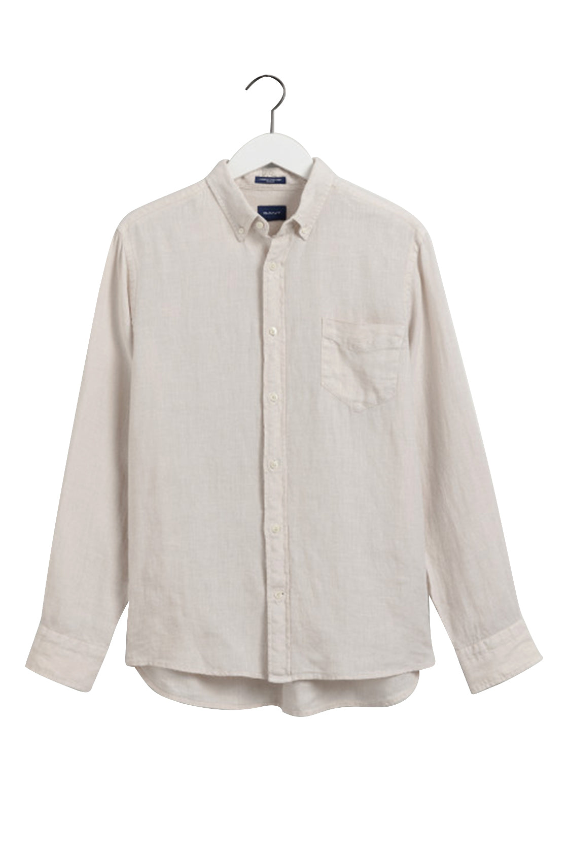 Gant Regular Linen Shirt Putty