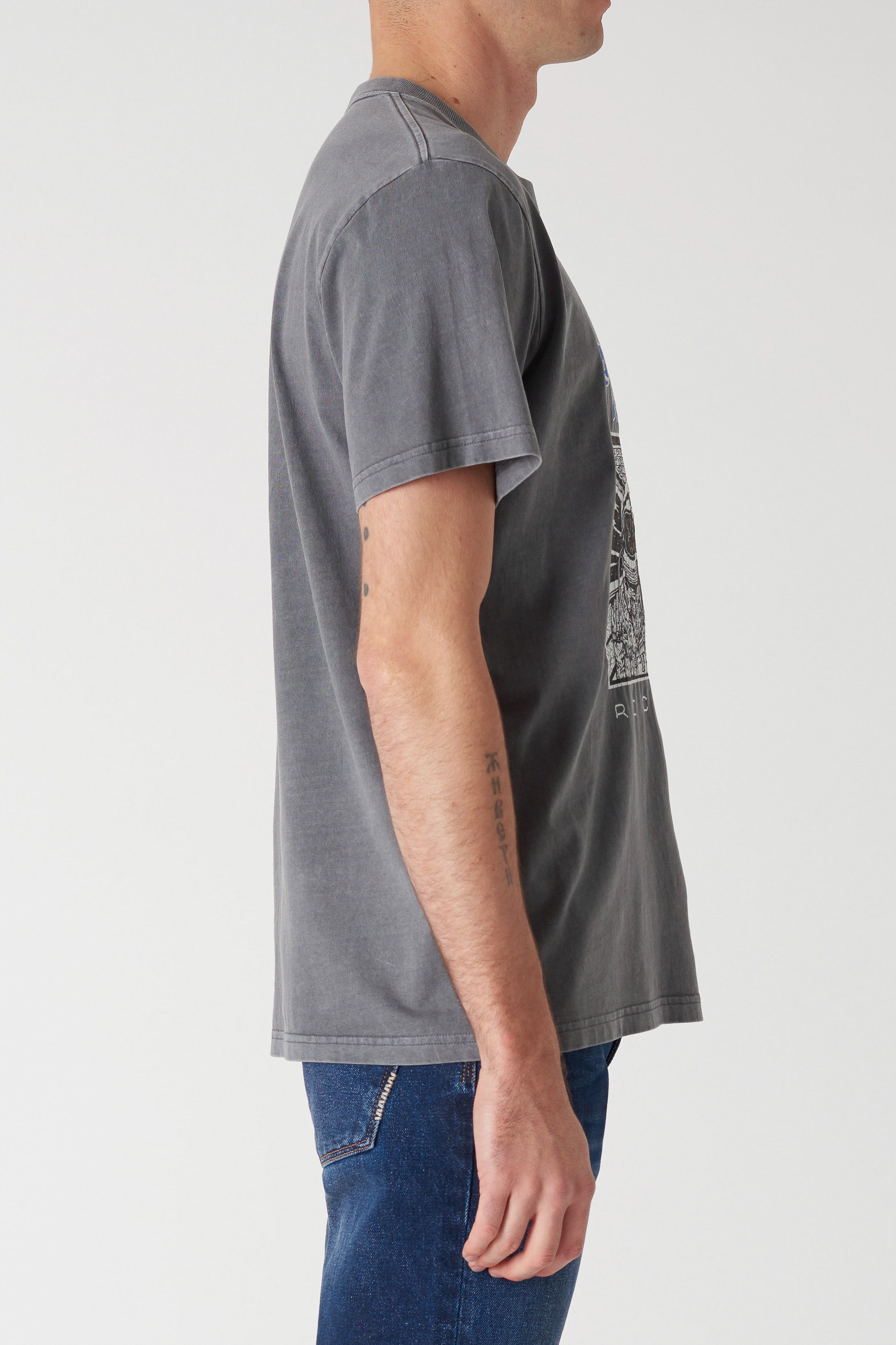 Neuw Poison City Band Tee Graphite