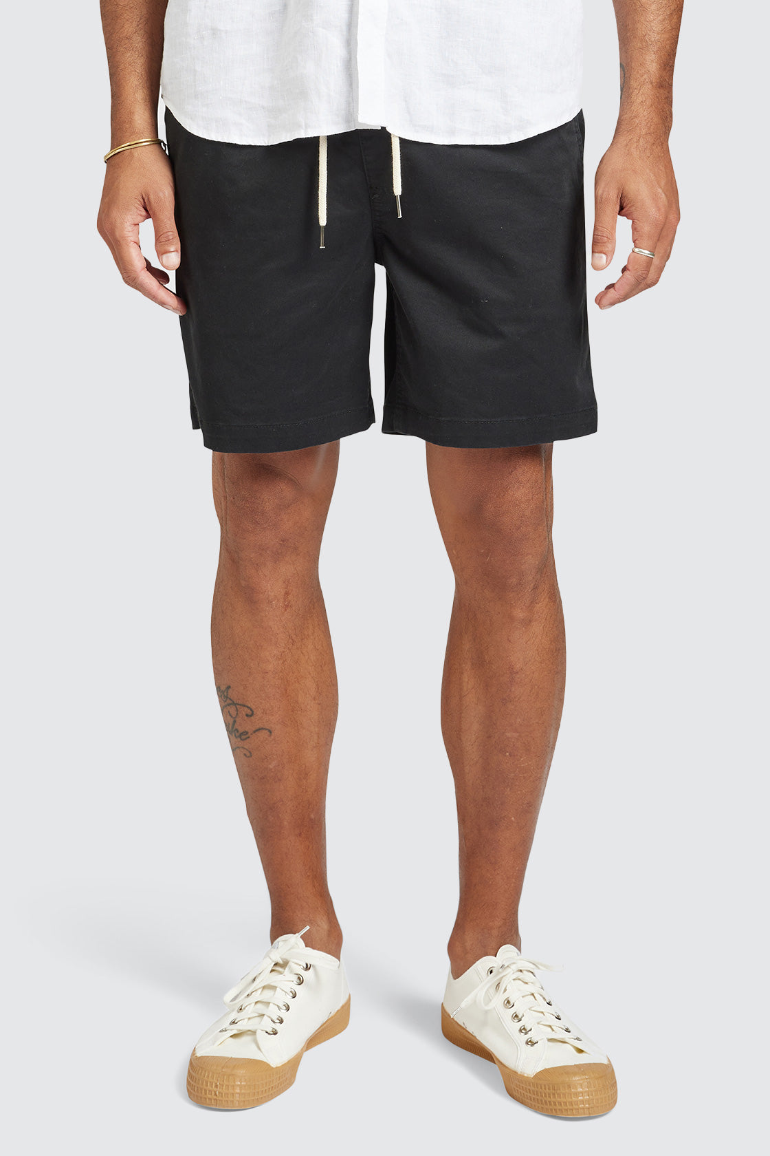 The Academy Brand Volley Short Black