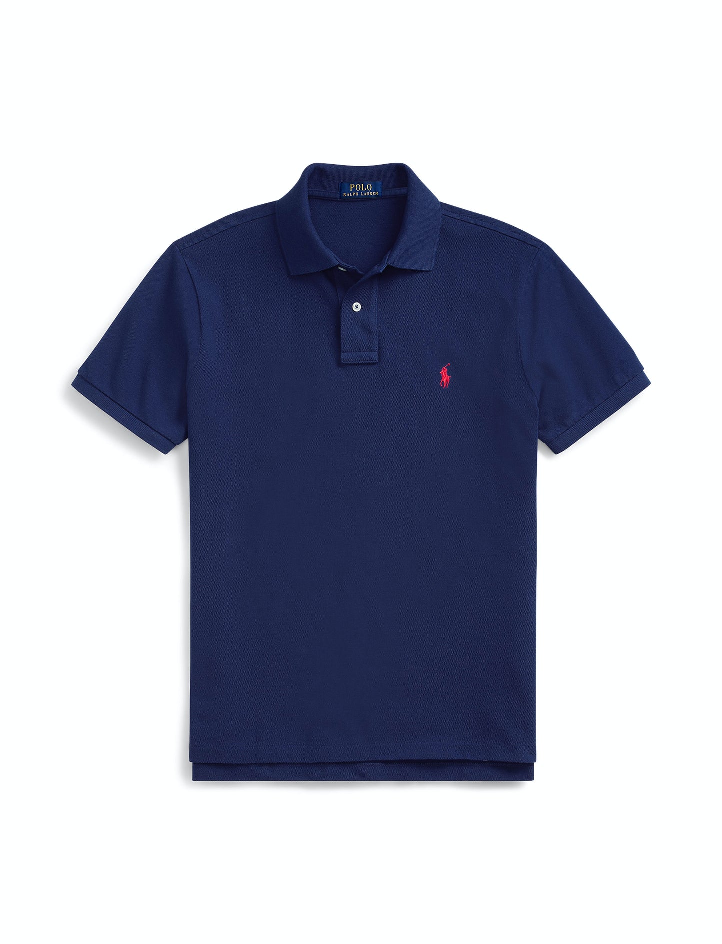 Polo Ralph Lauren Slim Fit Mesh Polo Deep Blue