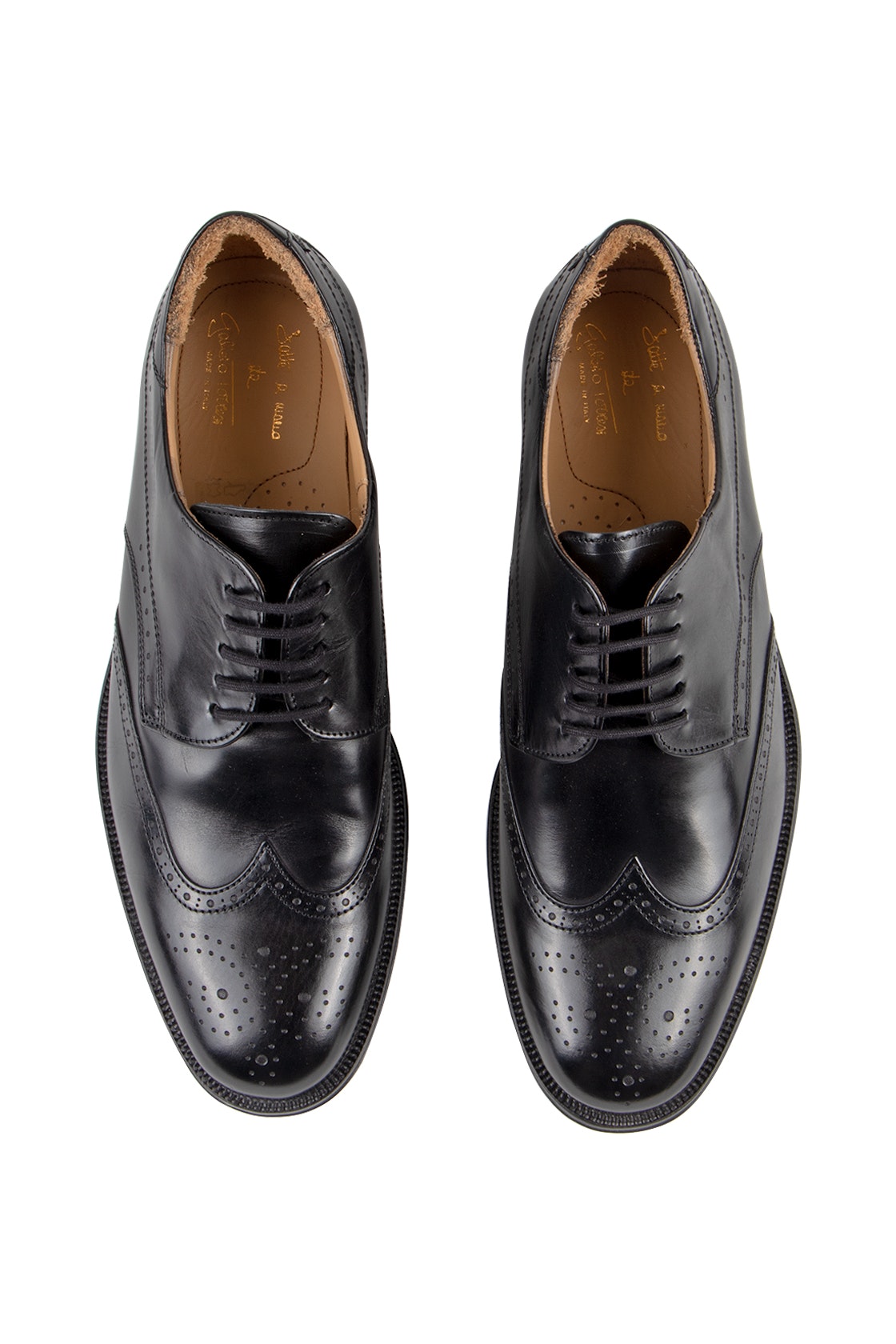 Galizio Torresi Leather Brogue Shoe
