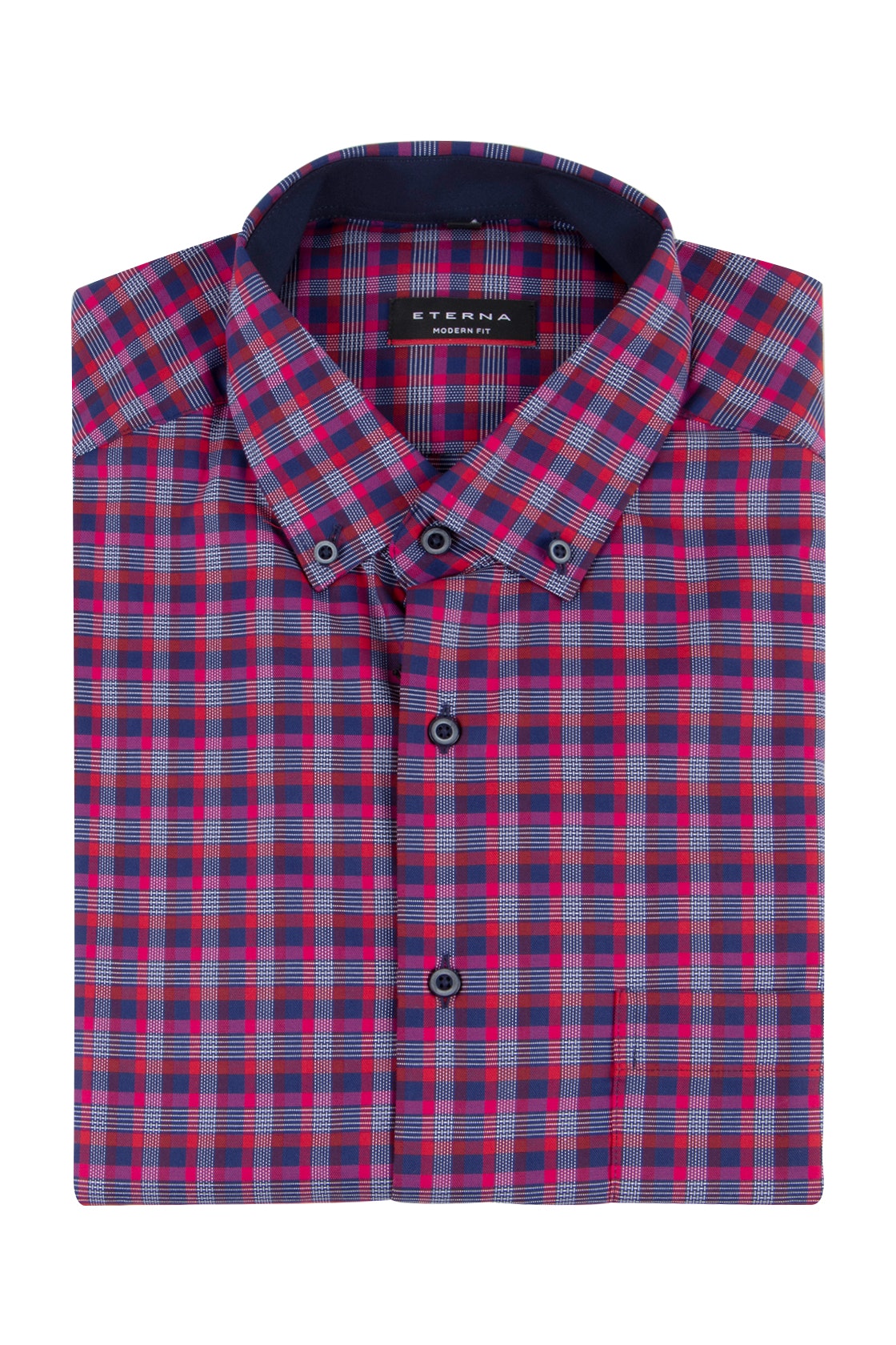 Eterna Check Business Shirt