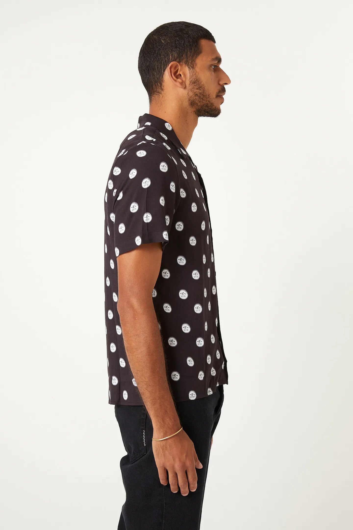 Neuw Pino Art Short Sleeve Shirt Black Art