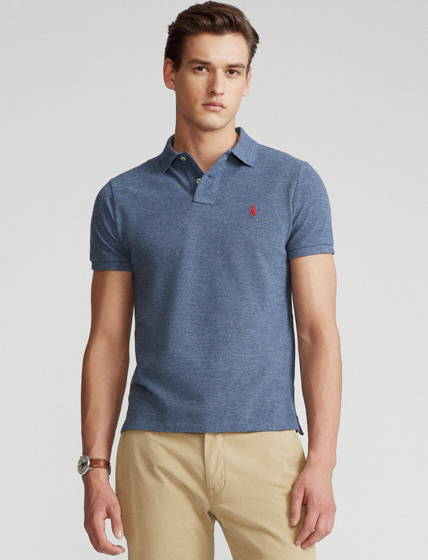 Polo Ralph Lauren Custom Slim Polo Blue