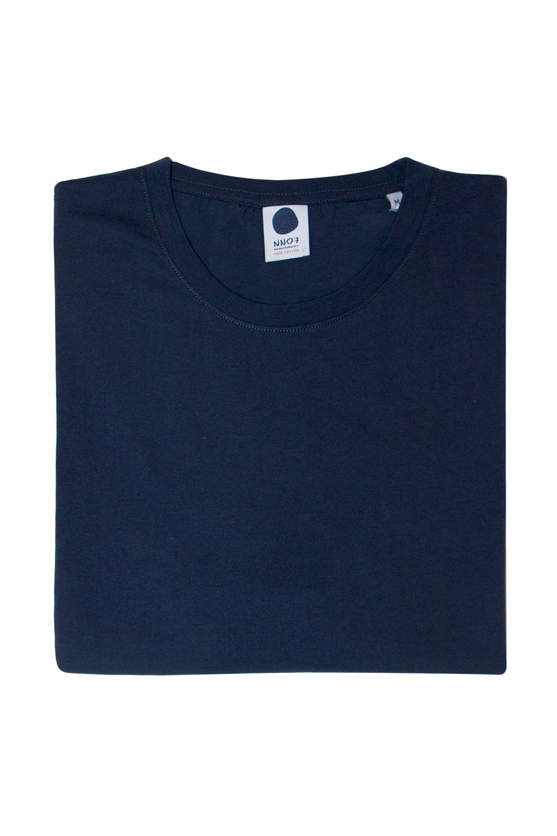 NN07 Pima Crew Neck Tee Navy