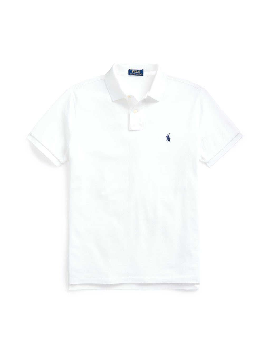 Polo Ralph Lauren Custom Slim Polo White