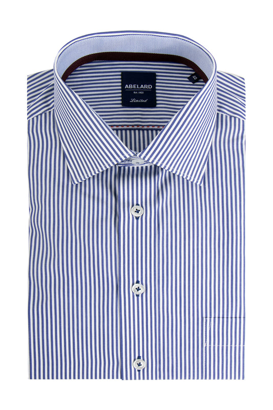 Abelard Stripe Classic Shirt Royal