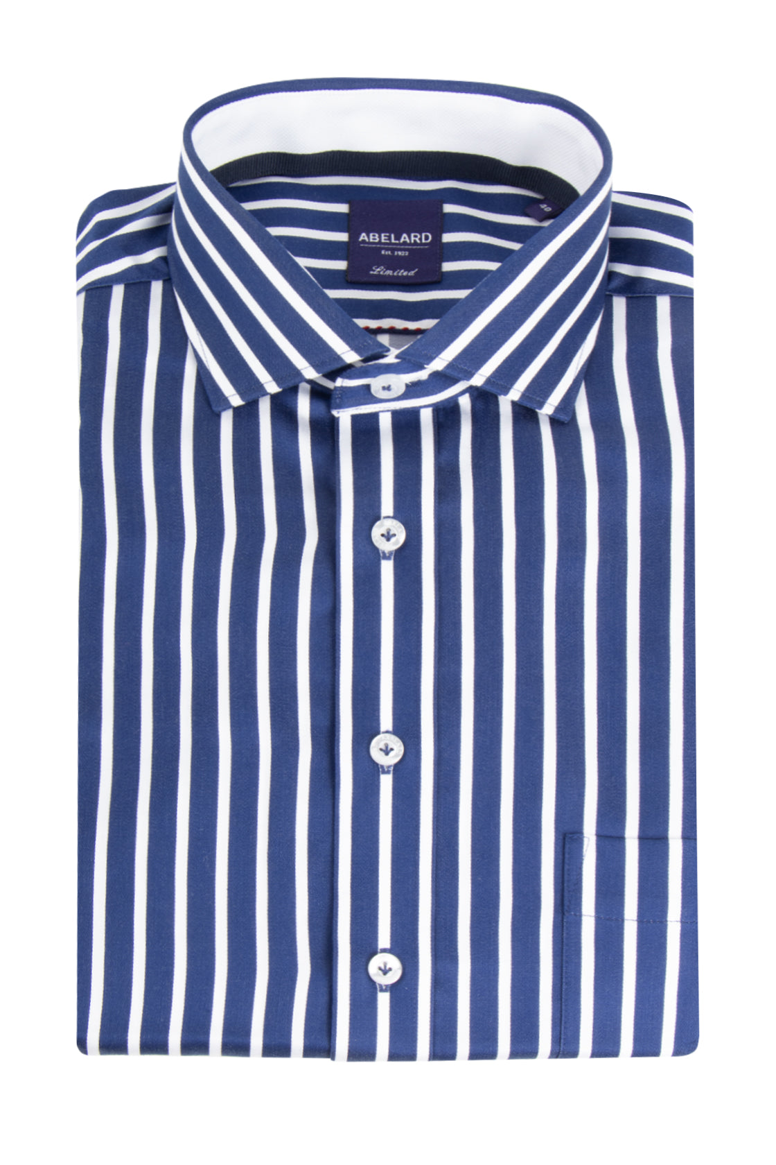 Abelard Stripe Classic Shirt Navy
