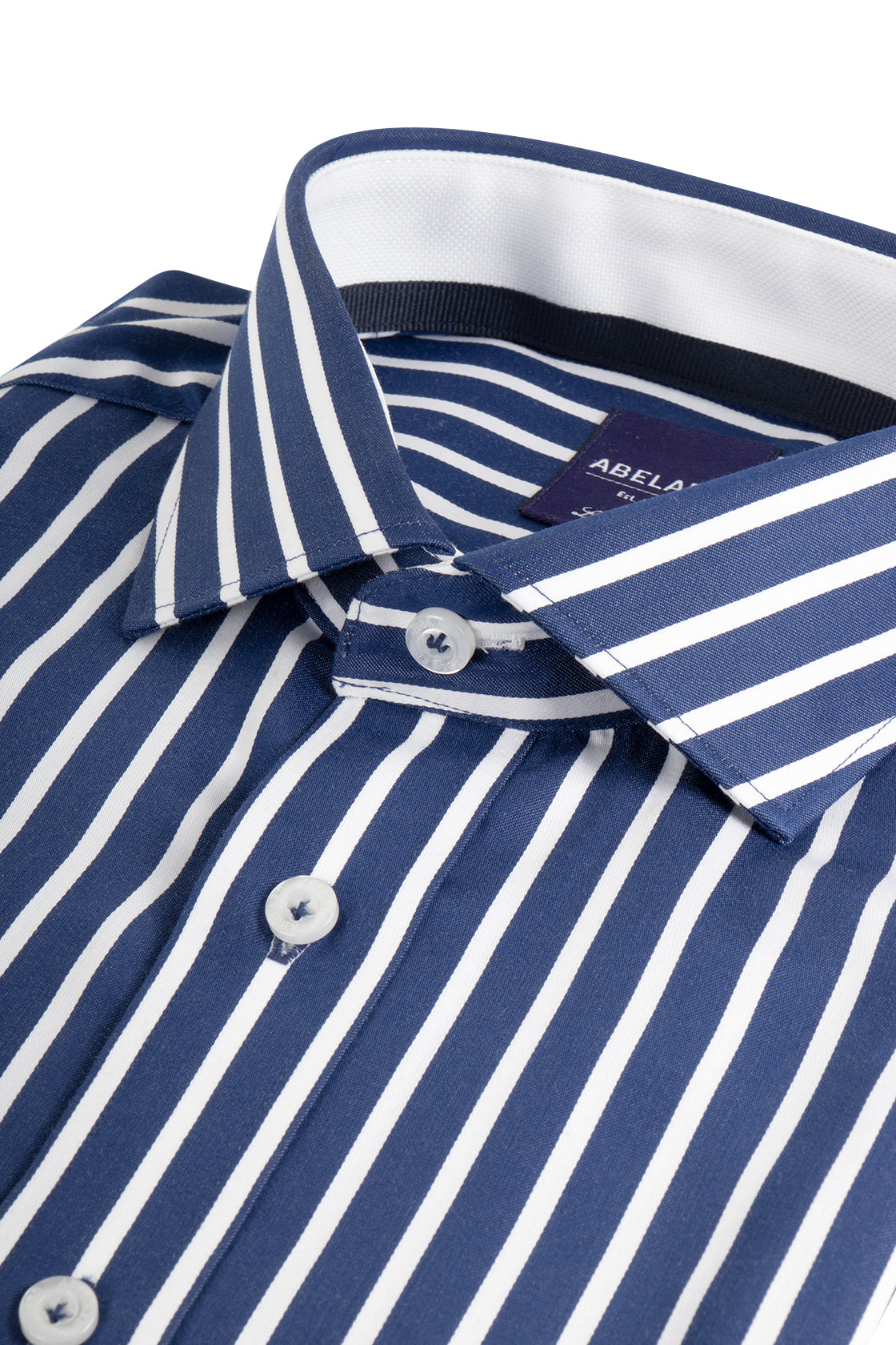 Abelard Stripe Classic Shirt Navy