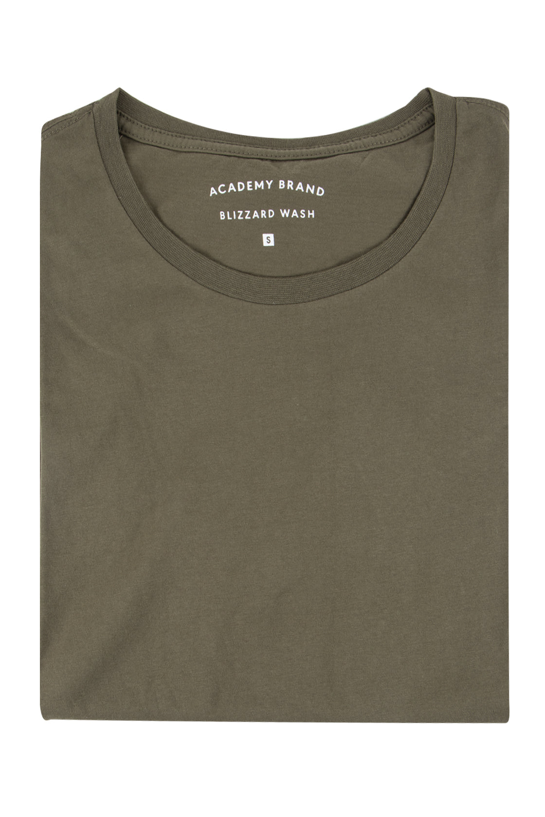 The Academy Brand Blizzard Wash Tee Rifle Green
