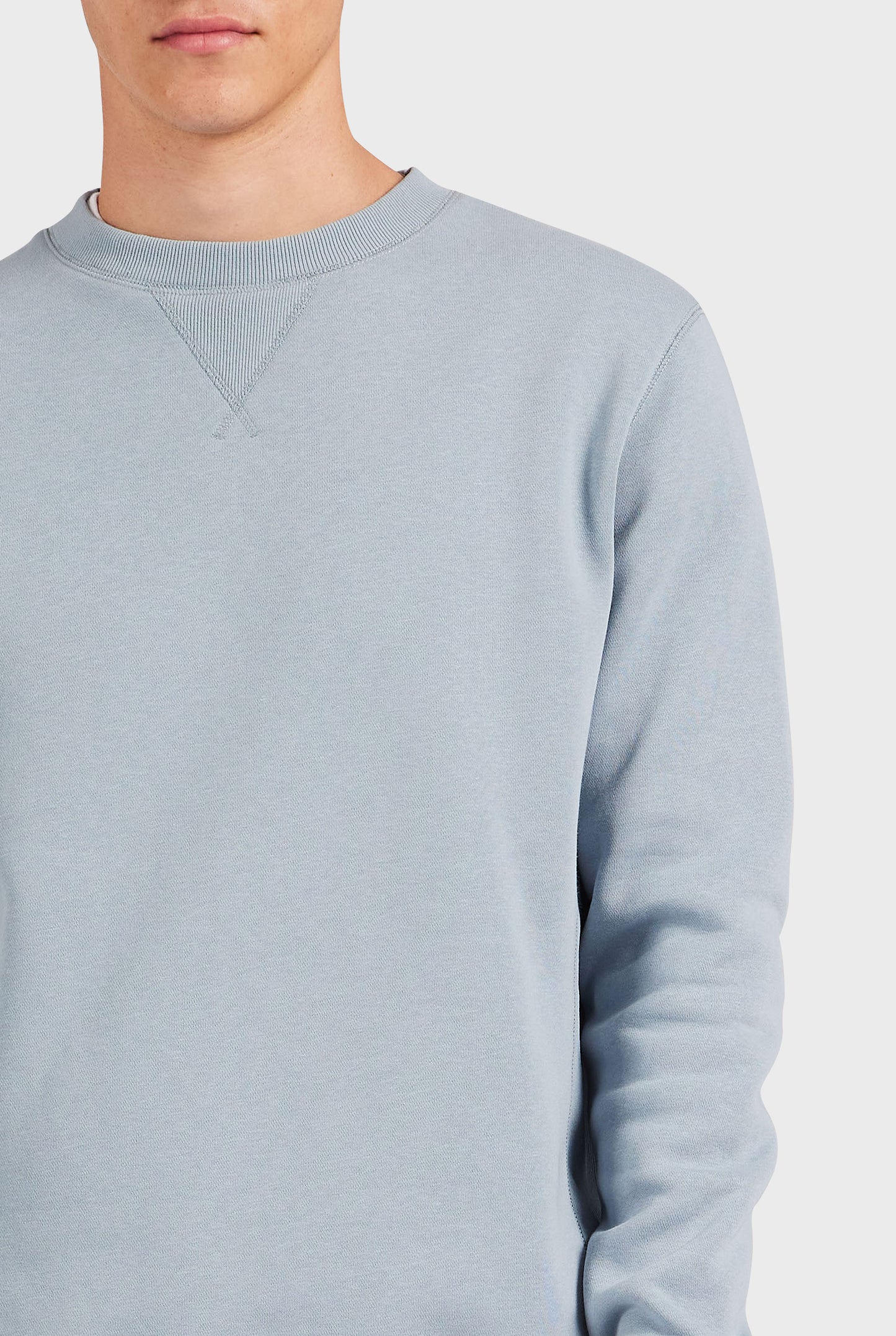 Academy Brand Crew Sweat Powder Blue