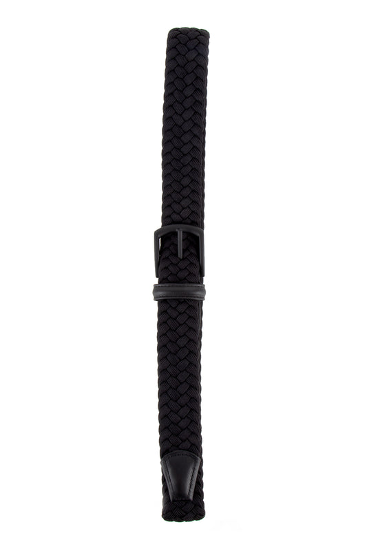 Anderson's Large Elastic Weave Belt Black