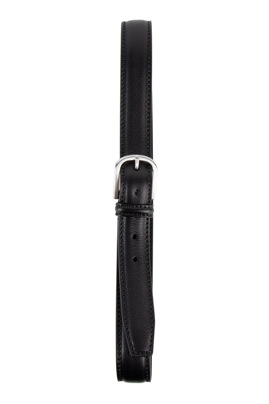 Anderson's Leather Semi Formal Belt Black