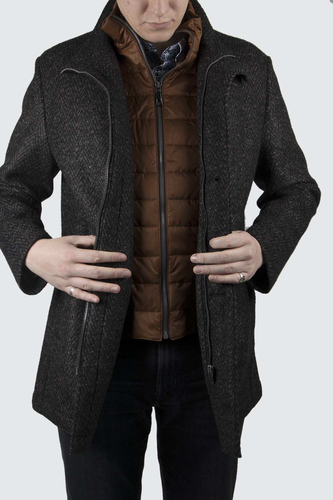 Bugatti Casual Jacket Brown routleys