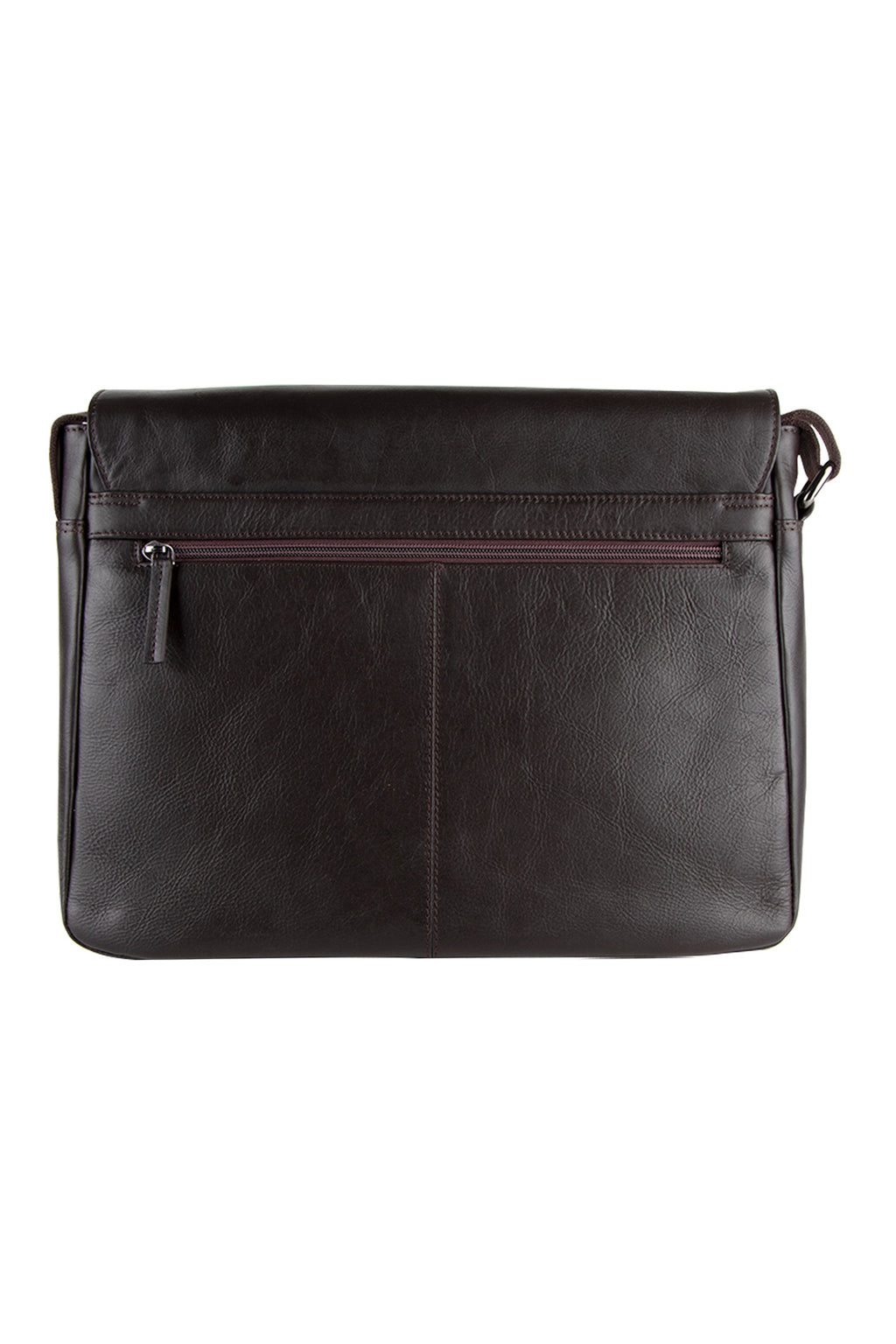 Bugatti Corso Messenger Bag Dark Brown