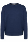 Bugatti Crew Knit Blue