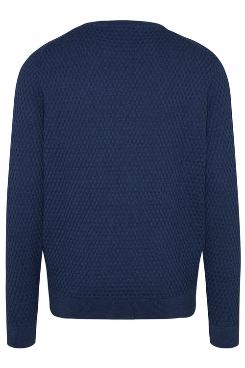 Bugatti Crew Knit Blue
