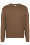Bugatti Crew Knit Camel