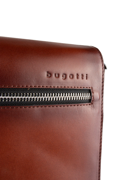 Bugatti Domus Messenger Bag Cognac