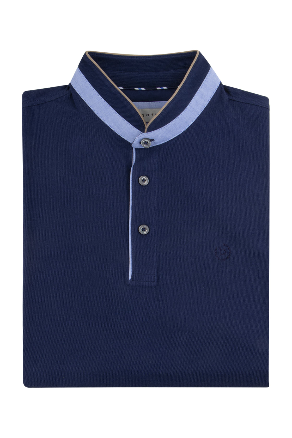 Bugatti Short Sleeve Polo Navy