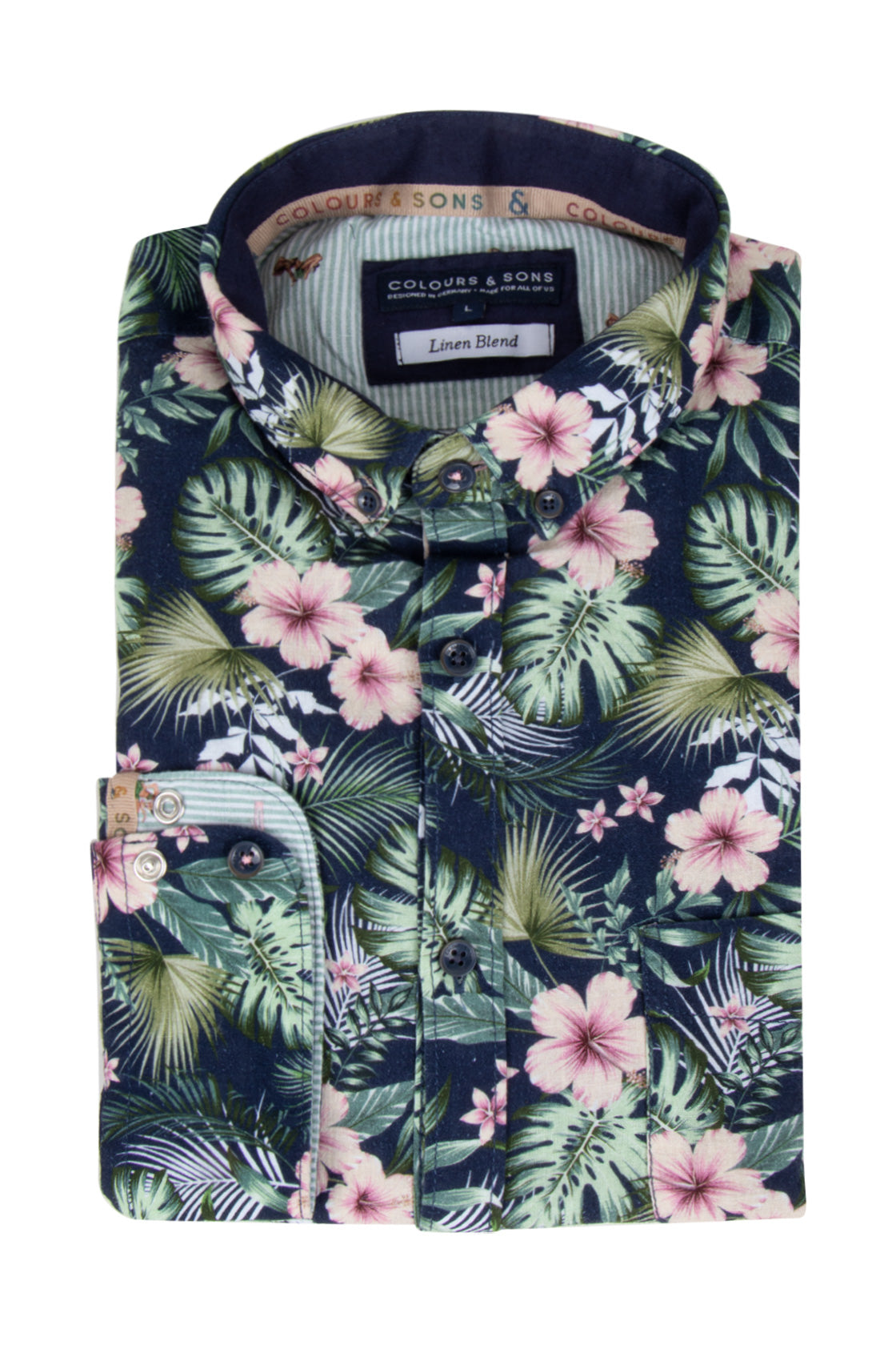 Colours & Sons Shirt Pink Forest