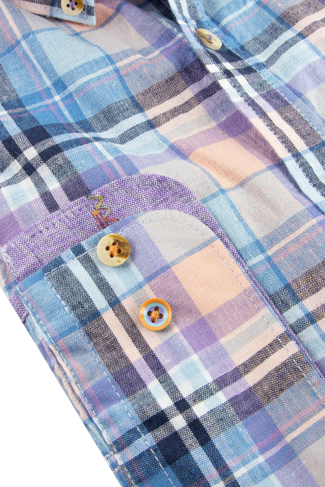 Colours & Sons Harold Shirt Orchid Check