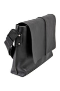 Bugatti Milano Large Black Messenger Bag