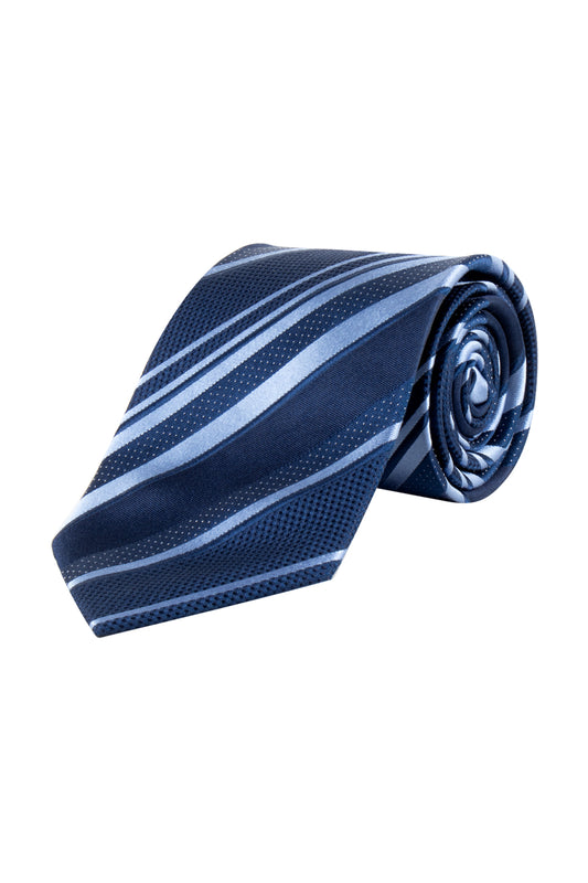 Eterna Navy/Blue 7.5cm Silk Tie