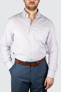 Eterna Modern Fit Business Shirt Purple Stripe