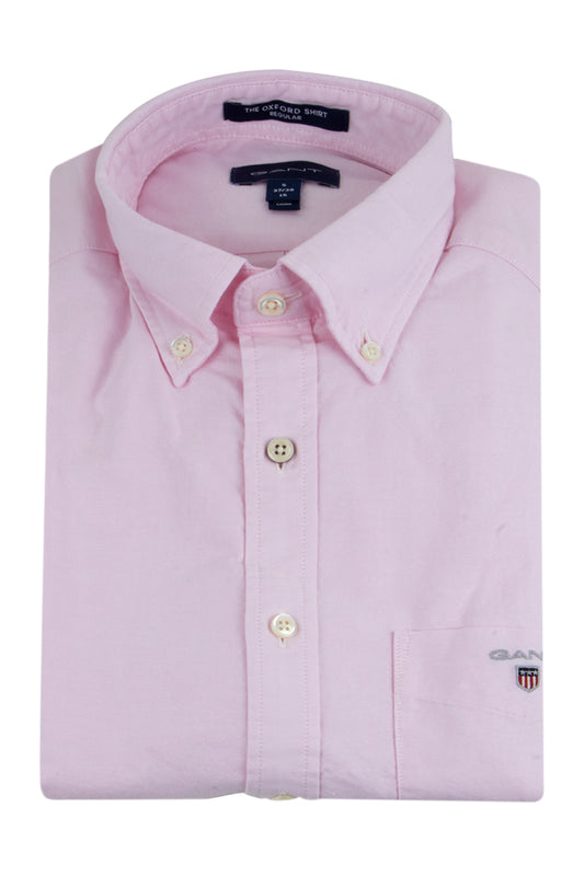 Gant Regular Fit Oxford Shirt Light Pink