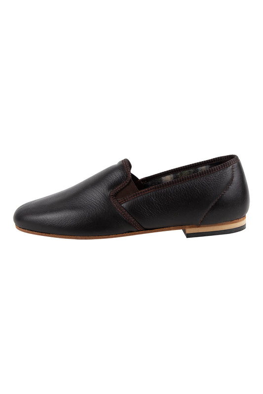 Givani Lawrence Slippers Brown