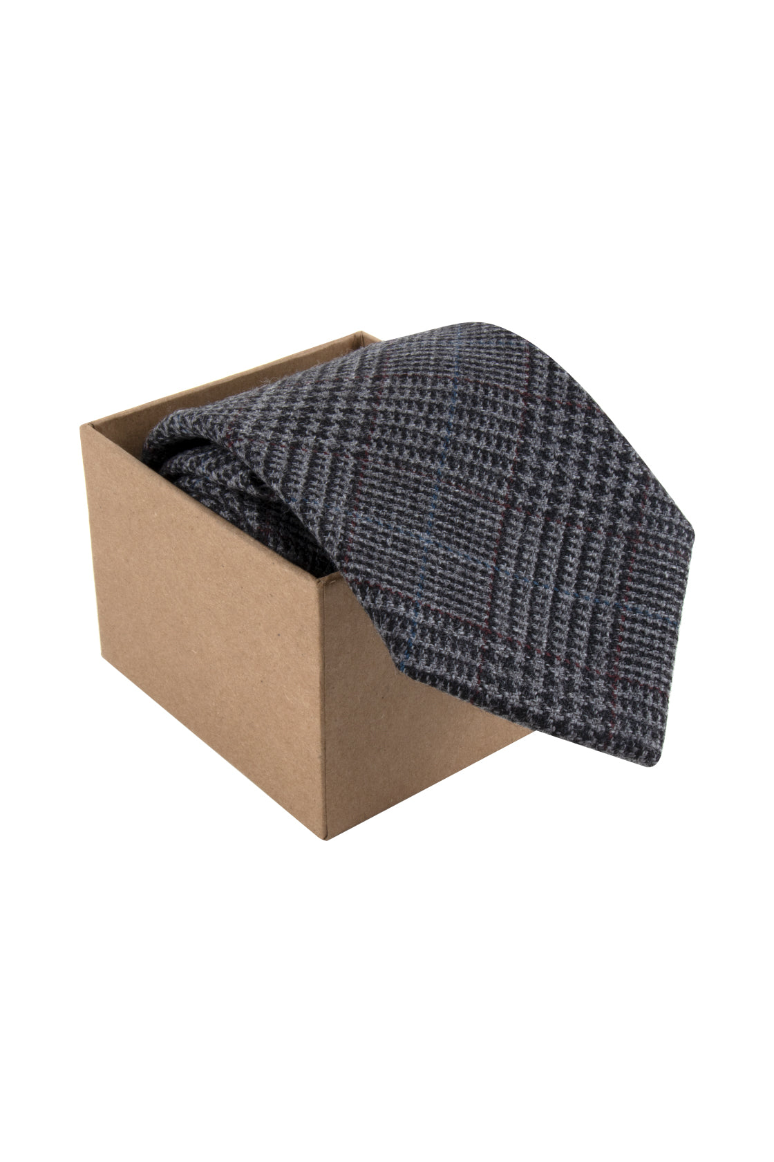 Hemley Silk 7.5cm Tie Charcoal