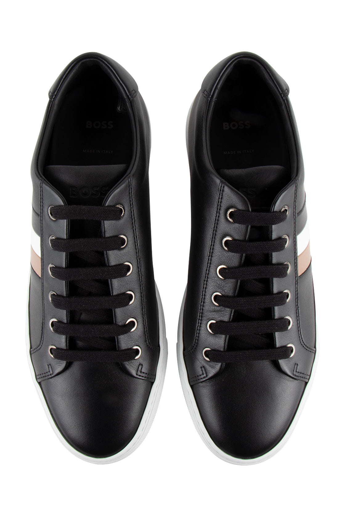 Mens BOSS black x Porsche Leather Perforated Sneakers | Harrods #  {CountryCode}