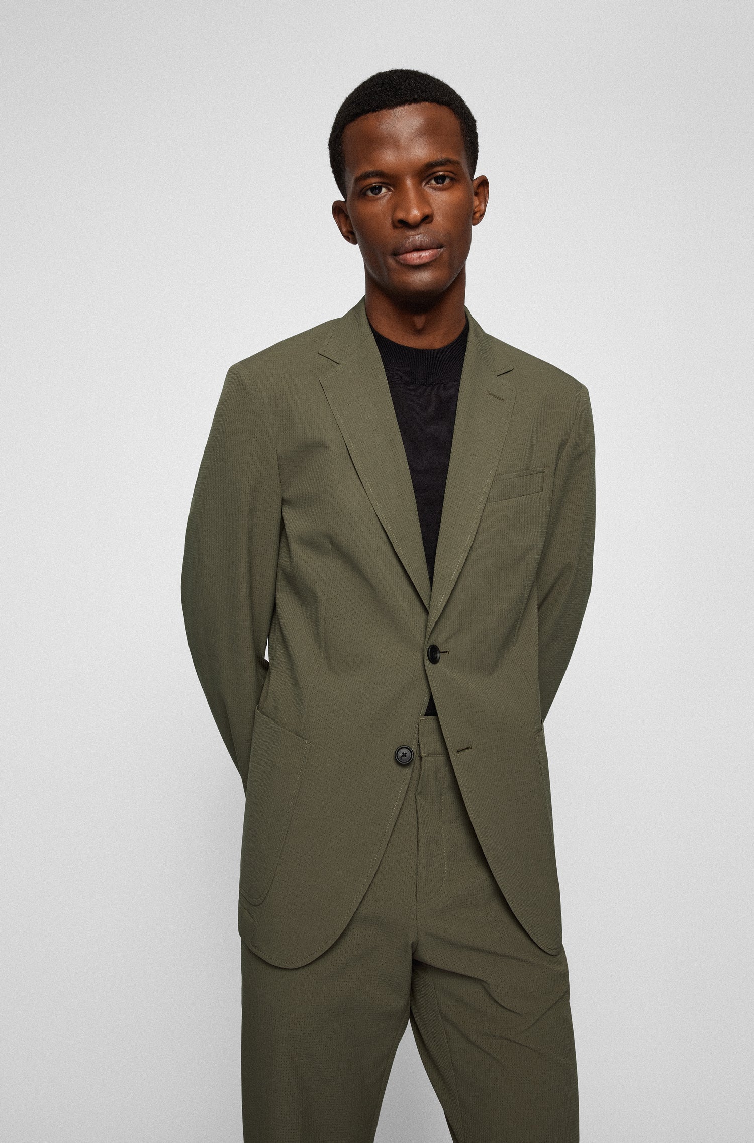 Hugo Boss Henry Pack Jacket Open Green