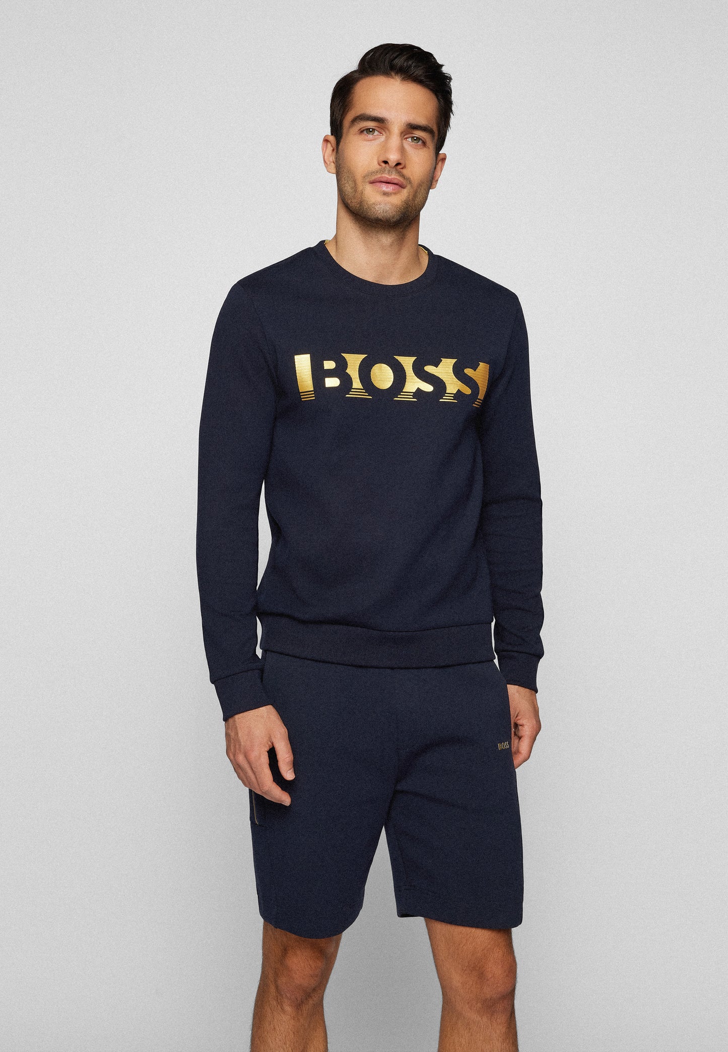 Hugo Boss Salbo Sweat Dark Blue