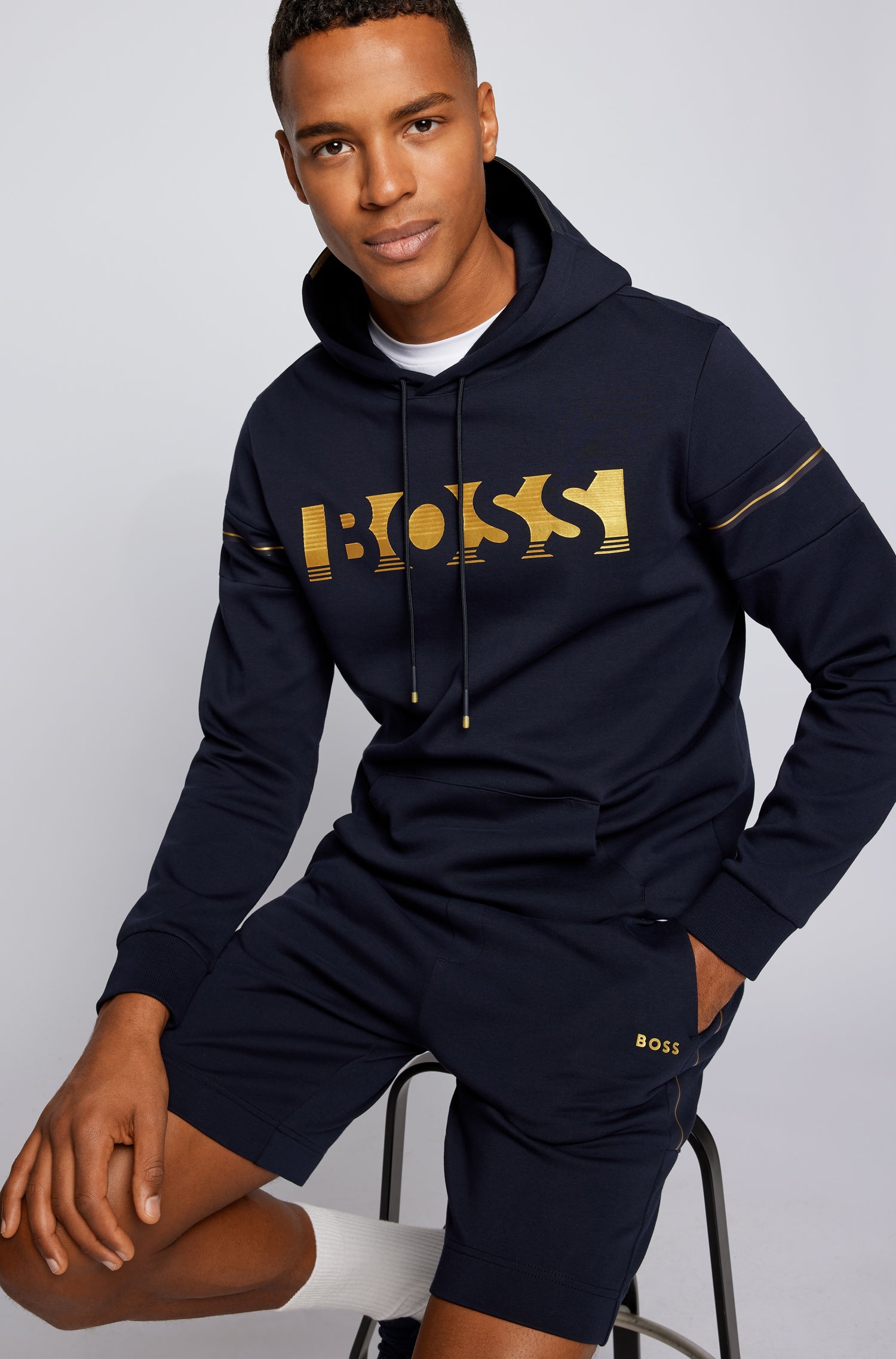 Hugo boss gold on sale sweatshirt