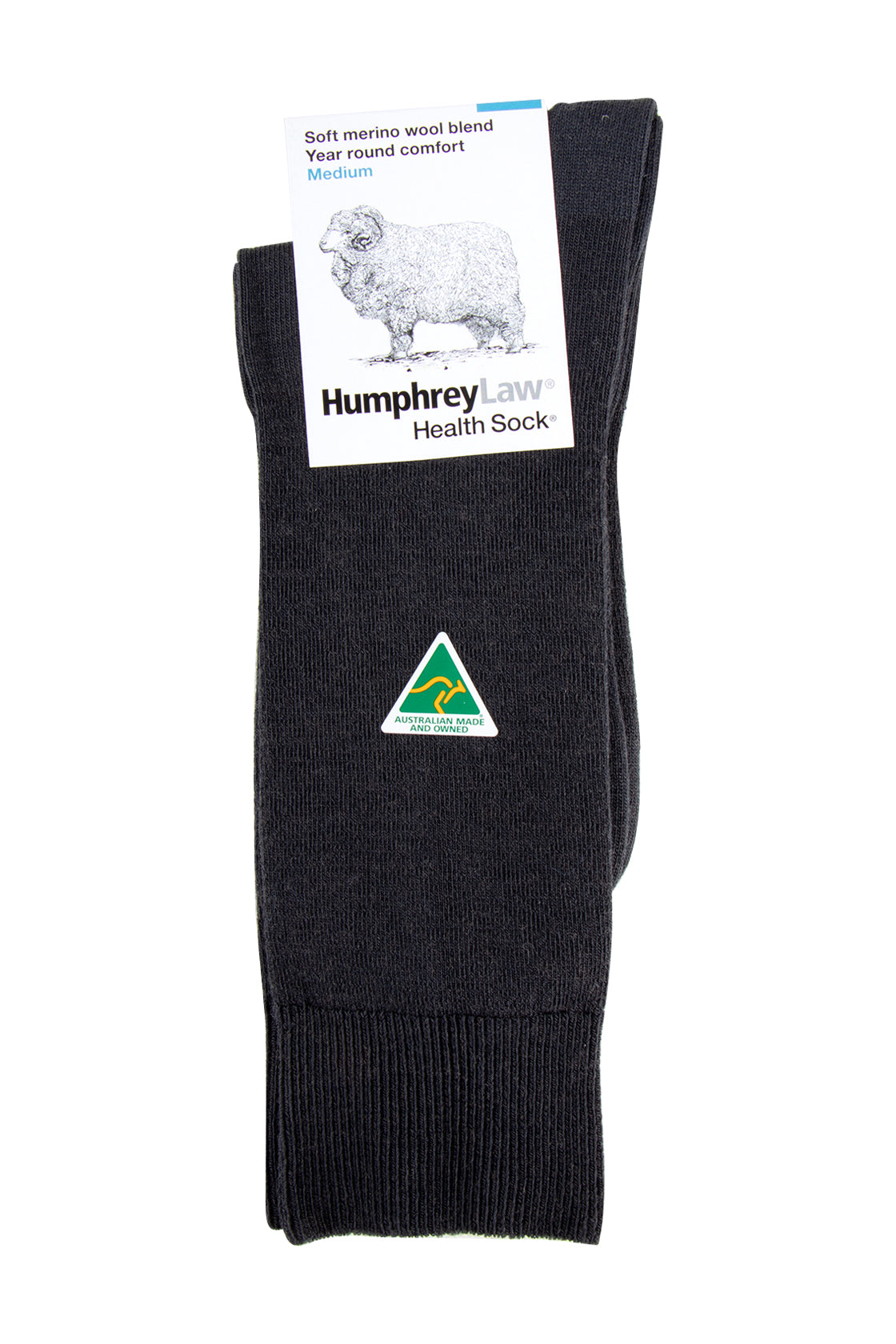 Humphrey Law Health Highlands Sock Charcoal