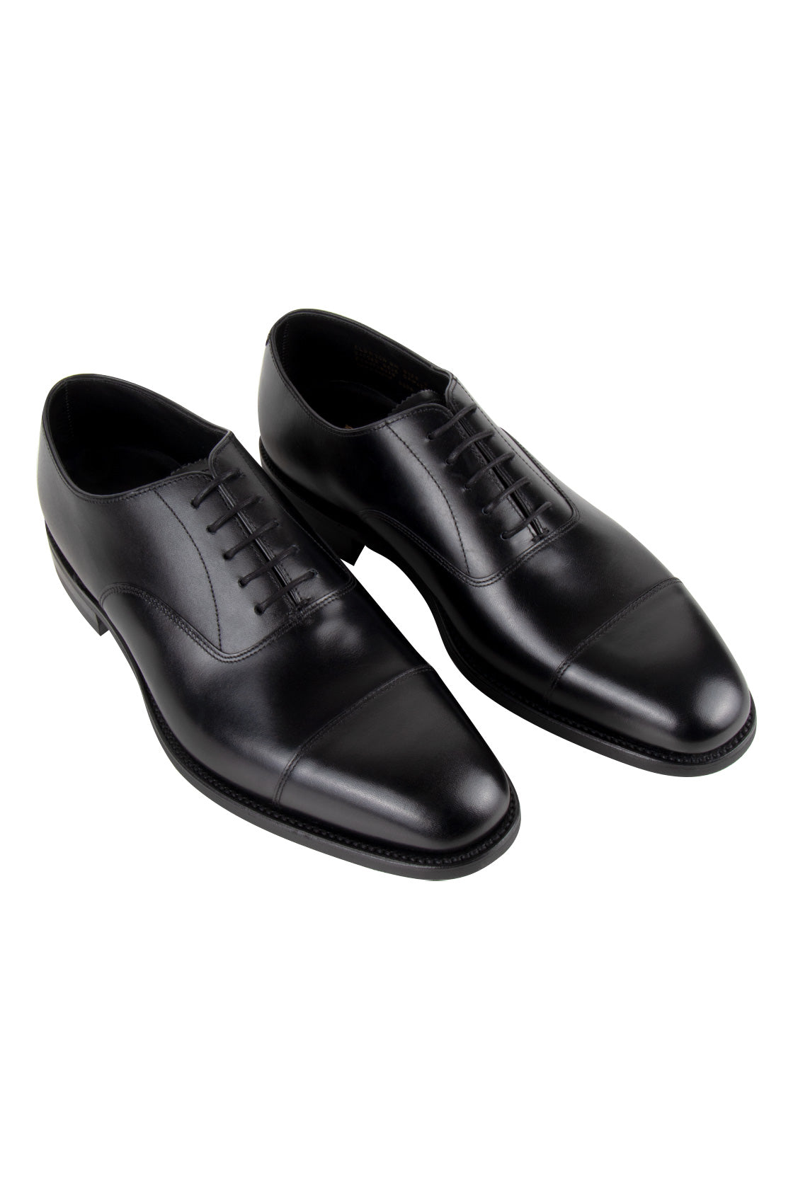Loake Aldwych Rubber Sole Oxford Shoe Black