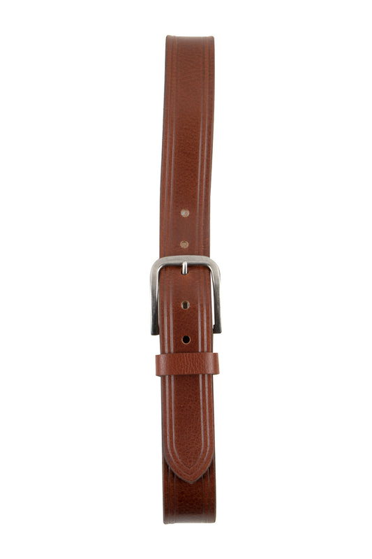 Loop Flinders 40mm Leather belt Tan