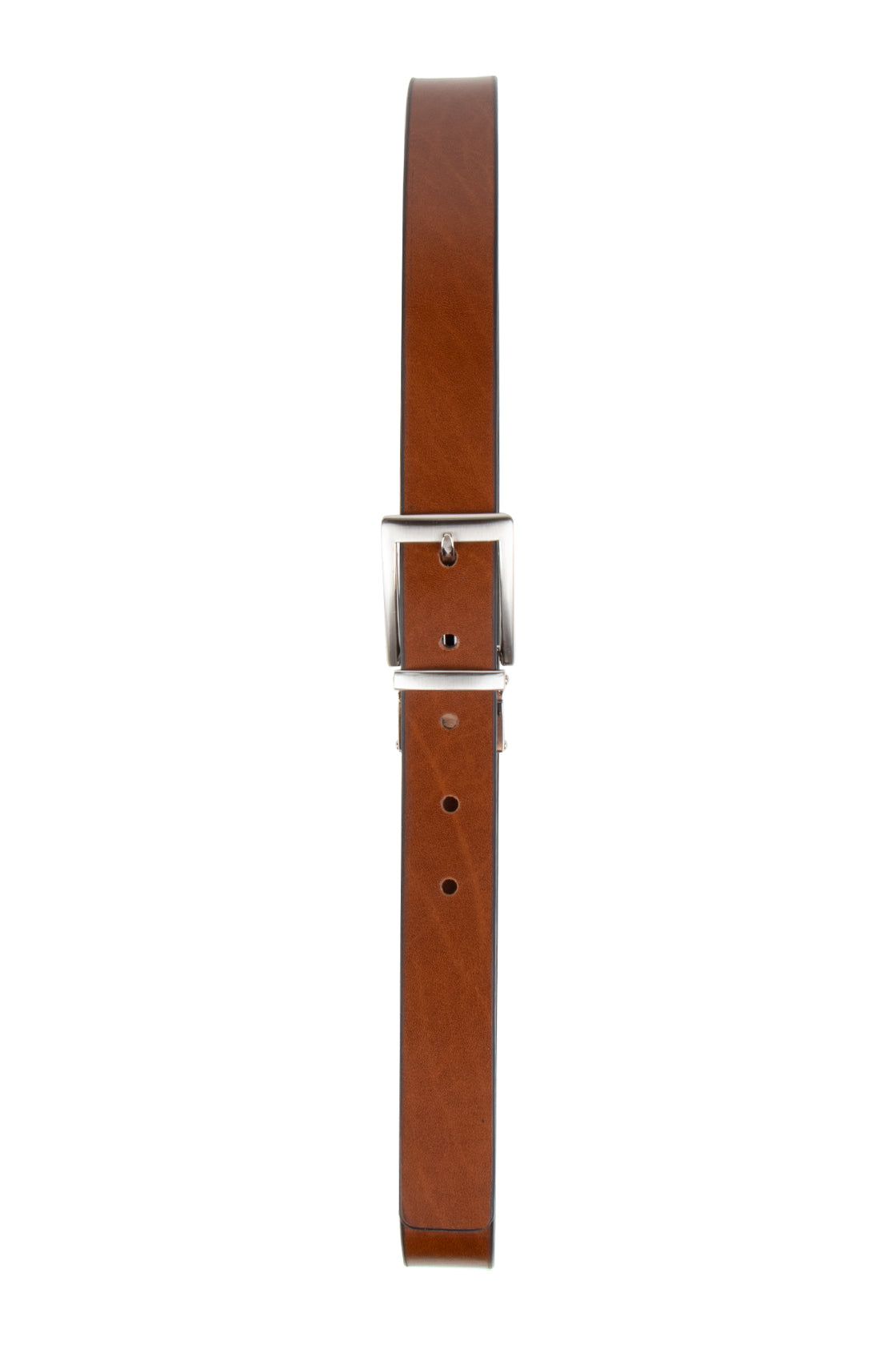 Loop Sandwich Guy Leather Belt Tan/Black