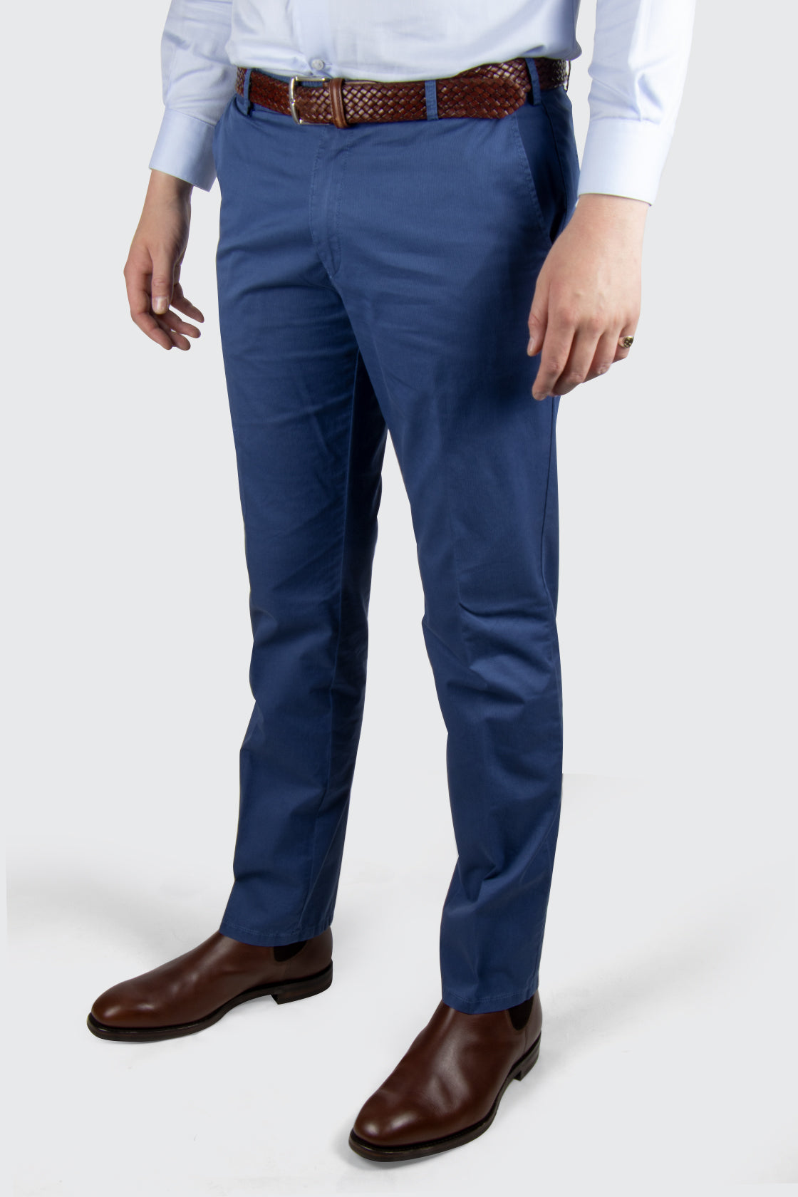 Meyer Oslo Casual Trouser 34L Blue