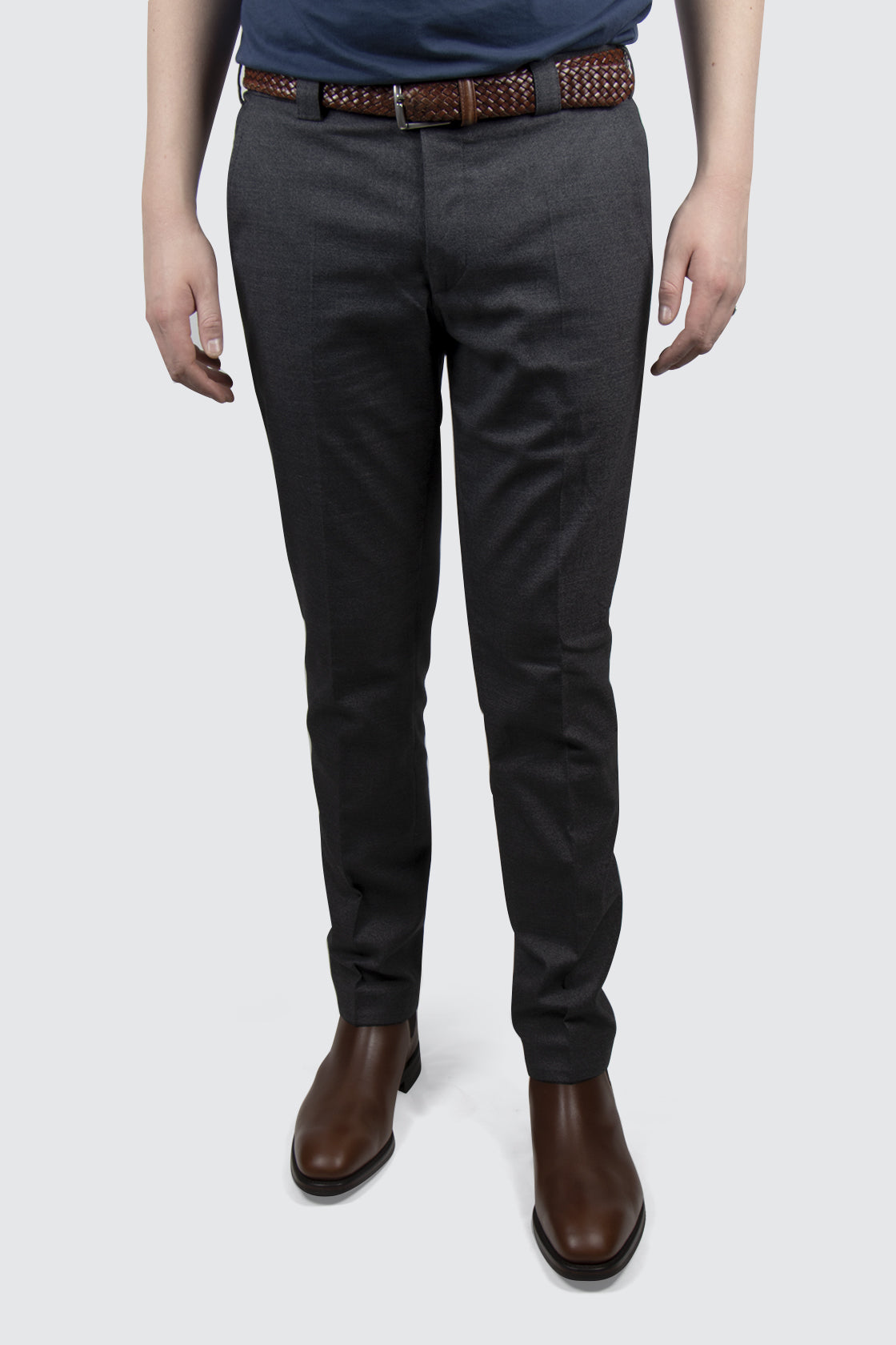 Meyer Tokyo Business Trouser Charcoal