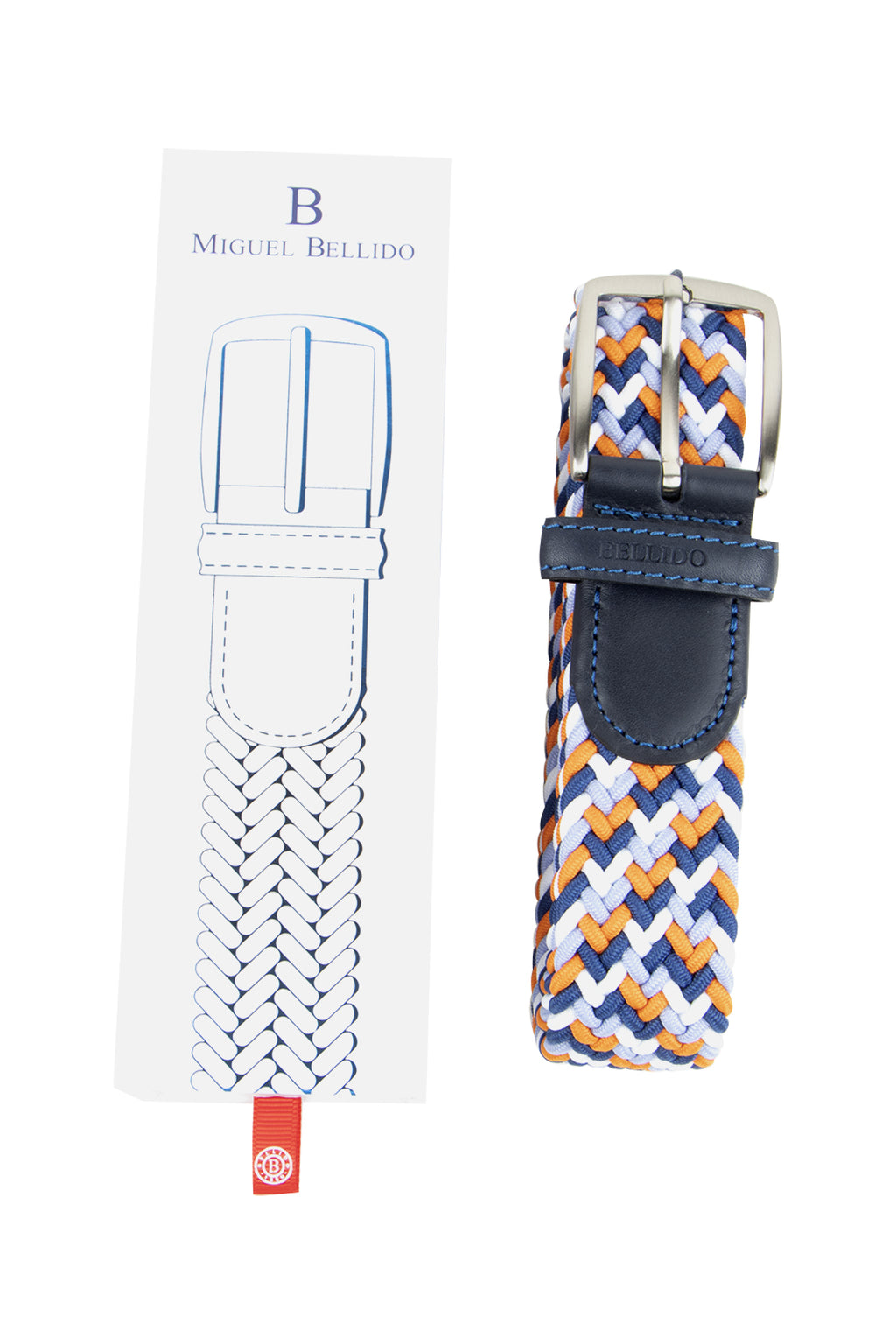 Miguel Bellido Sport Belt Blue/Orange/Blanco