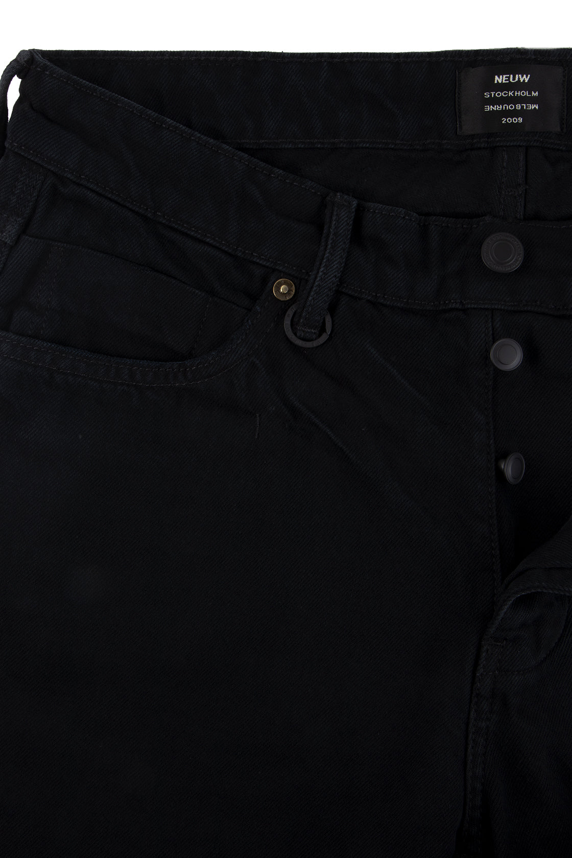 Neuw Ray Straight Jean 34L Black