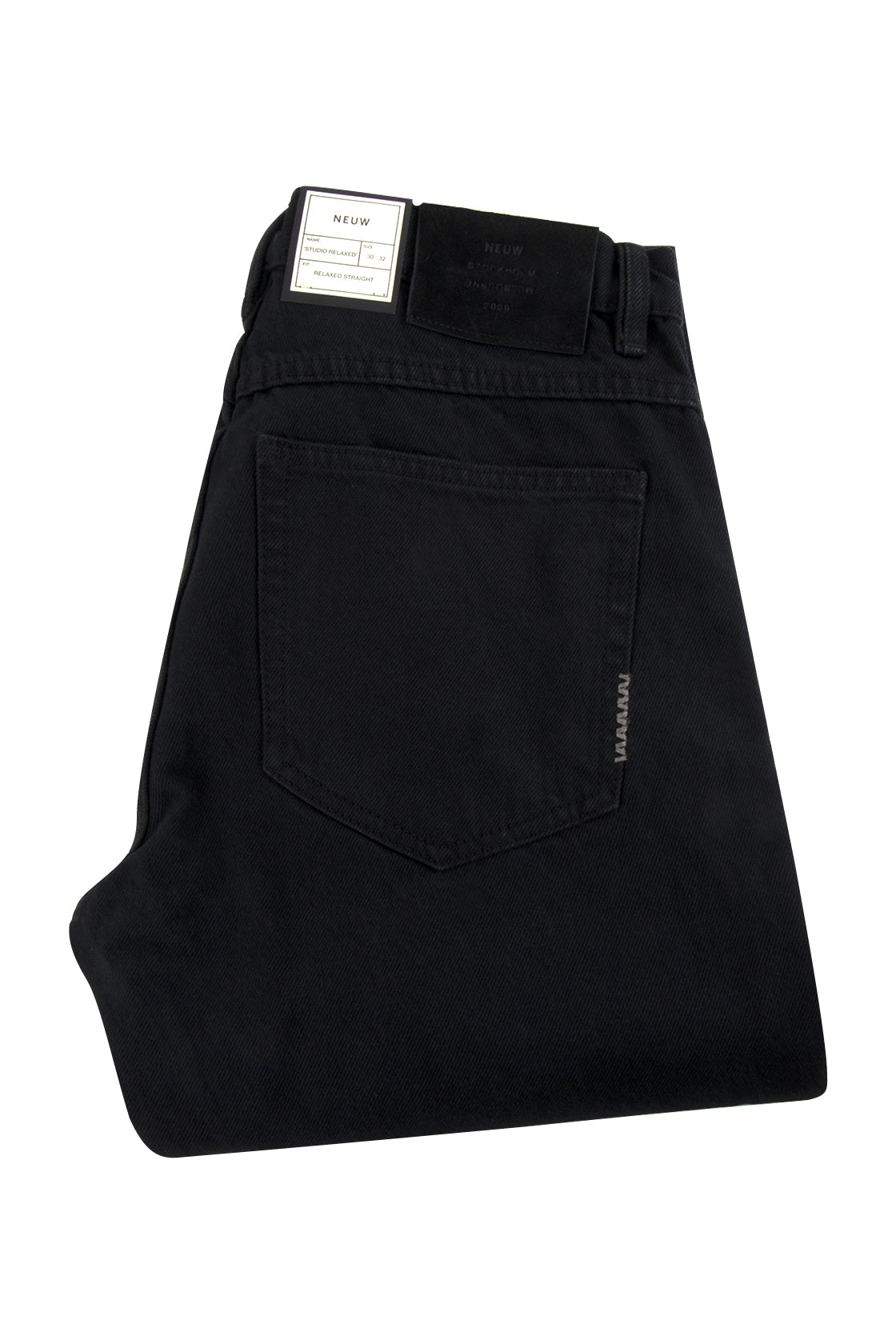 Neuw Studio Relaxed Jean 32L Black – routleys.com.au