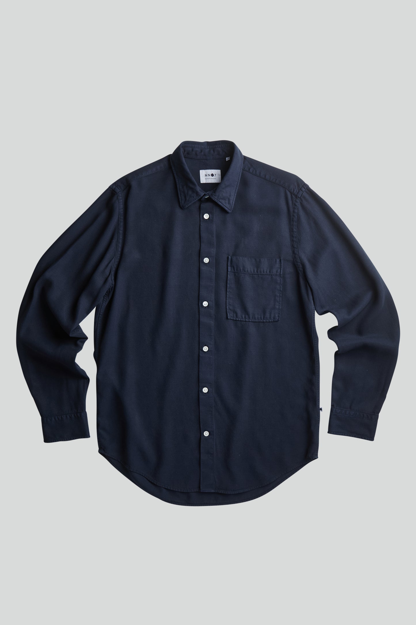 NN07 Arne Shirt Navy Blue