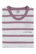 NN07 Aspen Stripe Tee Lotus