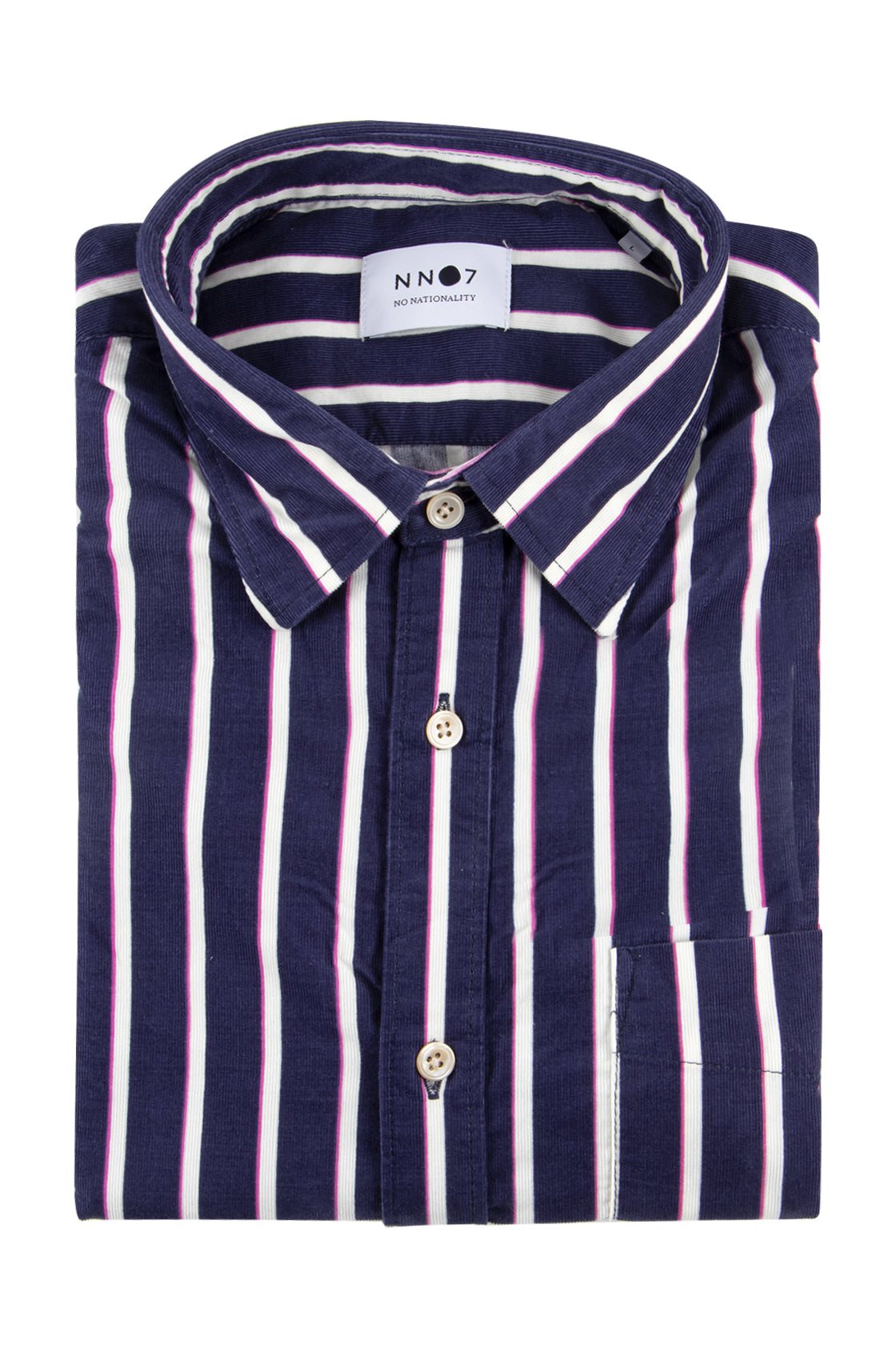 NN07 Errico LS Striped Shirt