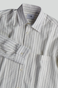NN07 Freddy Shirt White Stripe